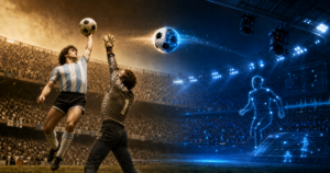 Mano de Dios del 1986 e tecnologie dei Mondiali 2026 a confronto